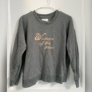 Madewell x Bliss & Mischief® Woman of the Hour Sweatshirt Size S